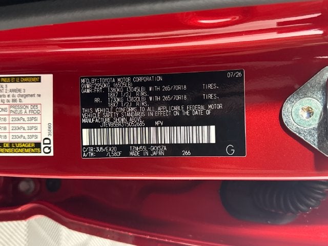 2026 Toyota 4Runner i-FORCE MAX Hybrid TRD Off Road Premium