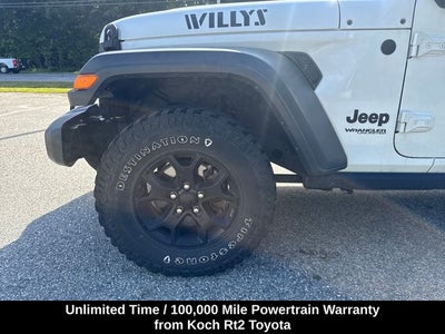 2022 Jeep Wrangler Unlimited Willys