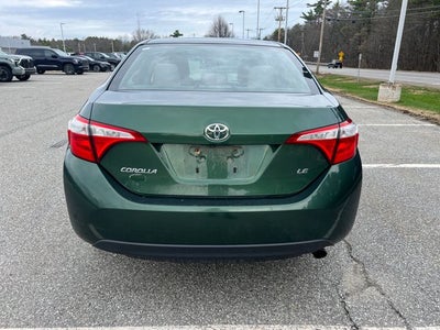 2014 Toyota Corolla LE Plus