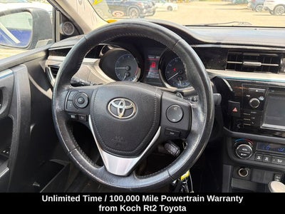 2015 Toyota Corolla S Plus