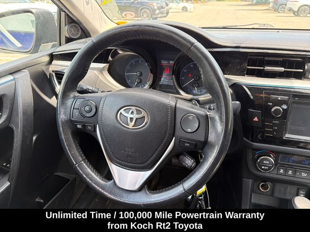 2015 Toyota Corolla S Plus