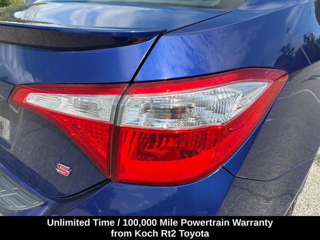 2015 Toyota Corolla S Plus
