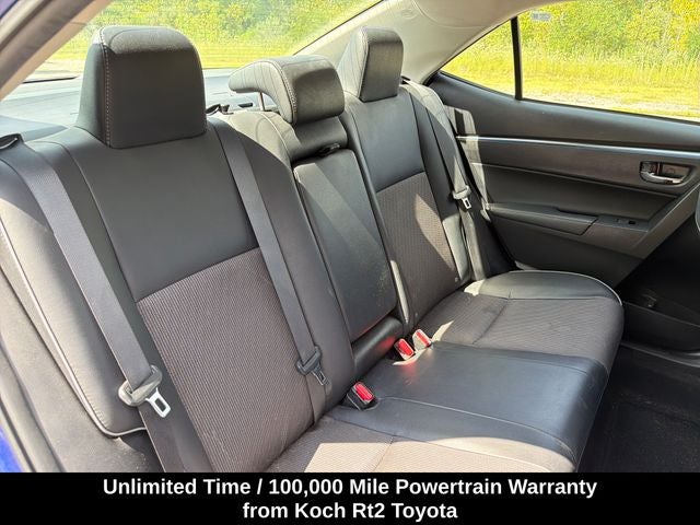 2015 Toyota Corolla S Plus
