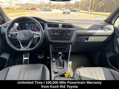 2023 Volkswagen Tiguan 2.0T SE R-Line Black