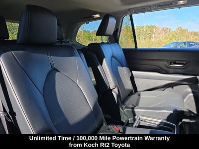 2025 Toyota Grand Highlander XLE