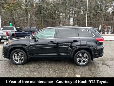 2019 Toyota Highlander Hybrid Limited Platinum