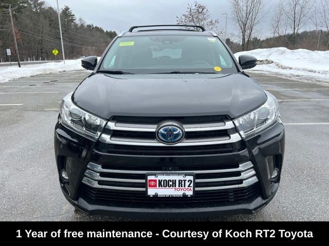 2019 Toyota Highlander Hybrid Limited Platinum