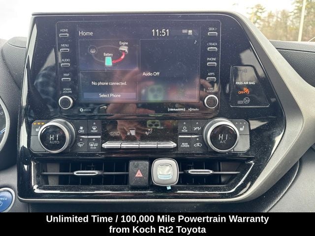 2021 Toyota Highlander Hybrid XLE