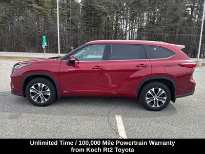 2021 Toyota Highlander Hybrid XLE