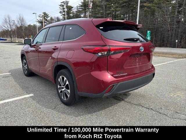 2021 Toyota Highlander Hybrid XLE