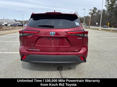 2021 Toyota Highlander Hybrid XLE