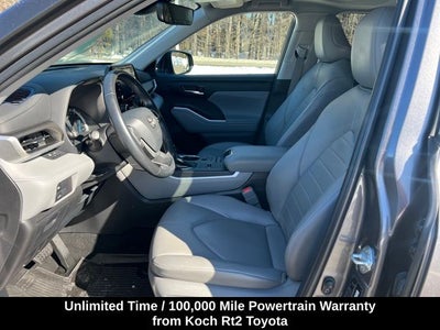 2022 Toyota Highlander Hybrid XLE