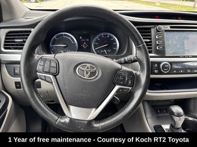 2017 Toyota Highlander Hybrid XLE