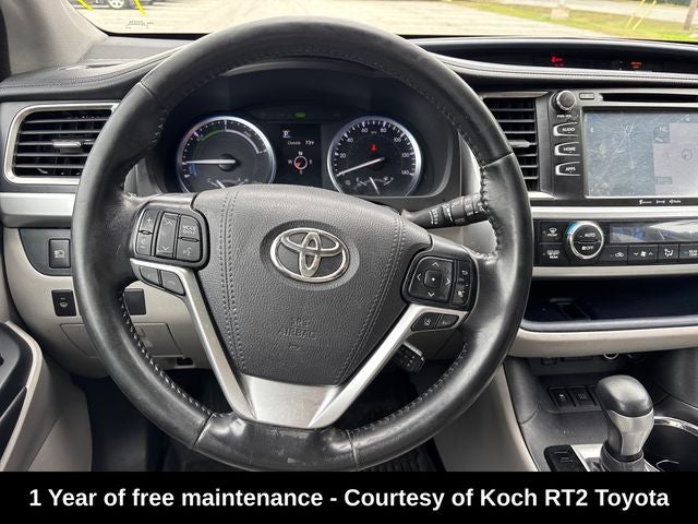 2017 Toyota Highlander Hybrid XLE