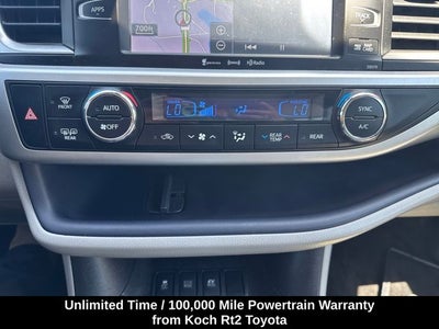 2017 Toyota Highlander Hybrid XLE