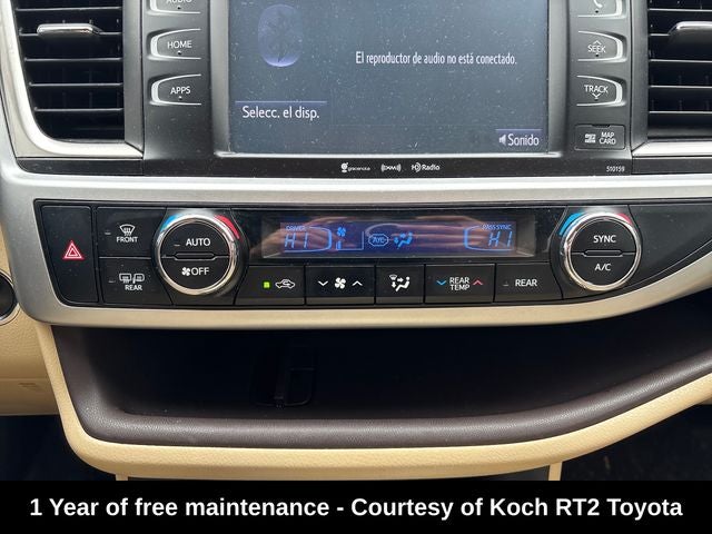 2016 Toyota Highlander XLE V6