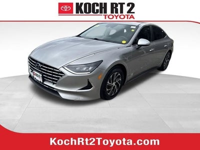 2022 Hyundai Sonata Hybrid Blue