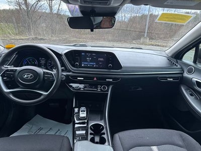 2022 Hyundai Sonata Hybrid Blue