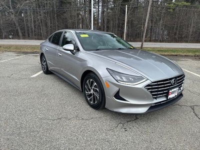 2022 Hyundai Sonata Hybrid Blue