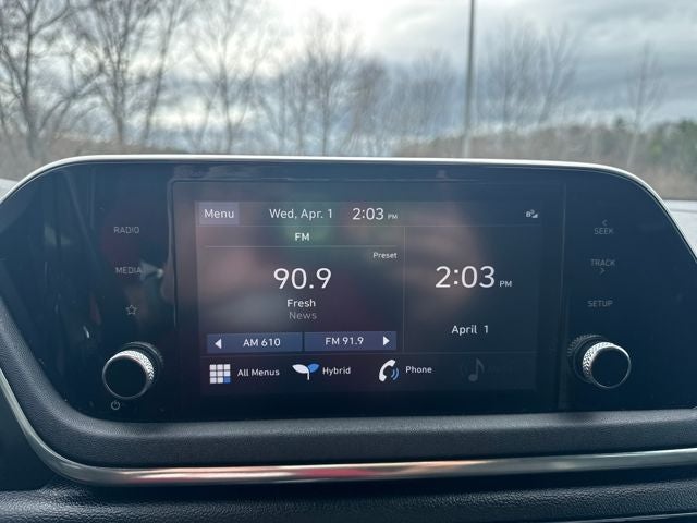 2022 Hyundai Sonata Hybrid Blue