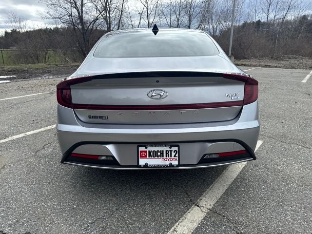 2022 Hyundai Sonata Hybrid Blue