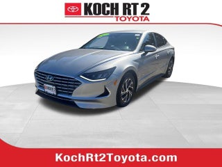 2022 Hyundai Sonata Hybrid Blue