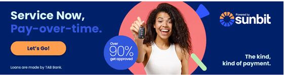 Service Now, Pay over time with Sunbit